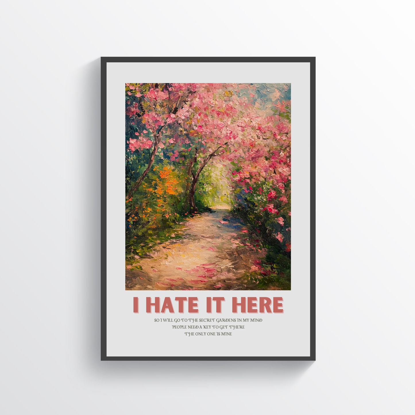 I Hate It Here Poster • Taylor Swift