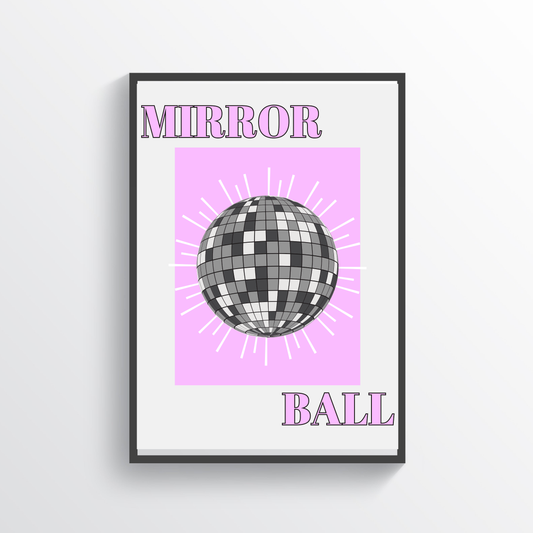 Mirrorball Poster • Taylor Swift